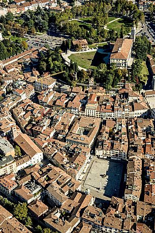 Aereal view of Udine